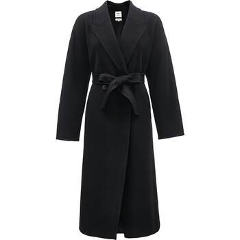 Only wool mid-length woolen coat
