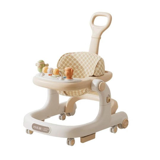 Baby walker Qiaolexiong multifunctional anti-rollover baby walker