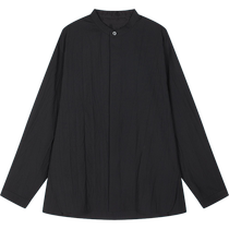 (Same style in the mall) Sketch mens 2024 autumn new long-sleeved shirt loose stand-up collar and elegant 9O8210940zx