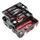 Delixi toolbox industrial grade three-layer folding
