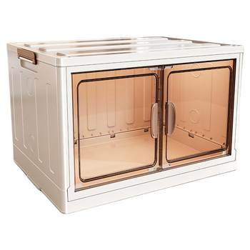 Large capacity folding storage box sorting box