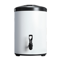 Milk Tea Barrel 304 Stainless Steel Commercial Pendulum Stall Exclusive Milk Tea Shop Soy Milk Cool Tea Barrel Large Capacity Cold Insulation Barrel