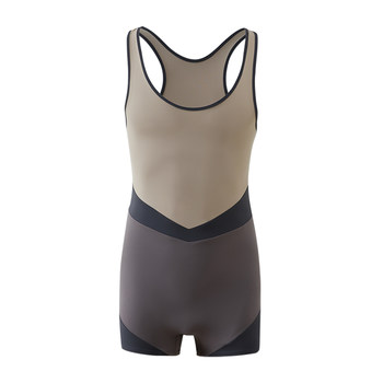 Zhongai Dance Academy Boys' Dance Practice Clothes, Ballet Gymnastics Clothes, Modern Dance Performance Clothes, Basic Training Three-Color One-Piece Vest