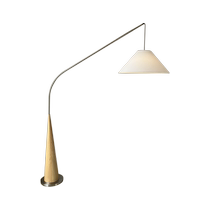 French living room wabi-sabi antique style floor lamp internet celebrity fishing lamp modern simple sofa atmosphere lamp vertical lamp
