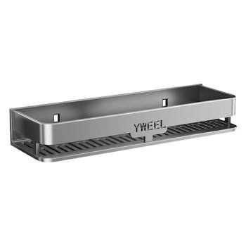 Space aluminum bathroom rack without punching