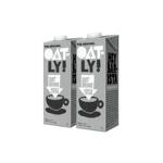 OATLY噢麦力燕麦奶谷物饮料咖啡伴侣0添加蔗糖咖啡大师燕麦饮1L*2