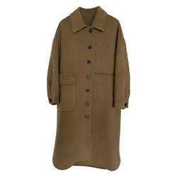 Xu Dake's double-sided cashmere coat women's mid-length 2022 autumn and winter woolen coat women's woolen coat
