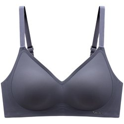 Underwear for women with push-up small breasts, sexy pure desire summer thin bra, anti-sagging, traceless girly style bra without rims