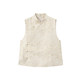 Ruyi Lianyun Haohui side-breasted jacquard texture disc buckle vest for women new Chinese style retro slit vest
