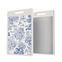 (Self-operated) velosan stainless steel cutting board antibacterial and mildew proof household double-sided chopping board kitchen fruit chopping board