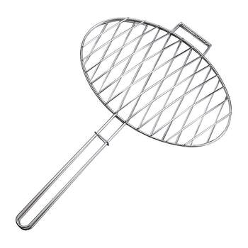 Stainless steel rack round utensils large barbecue net