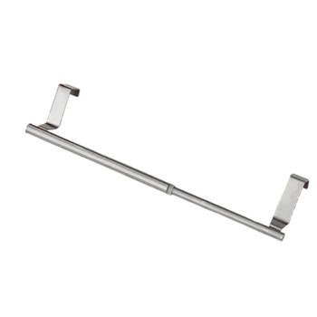 Stainless steel hole-free hanging towel rack