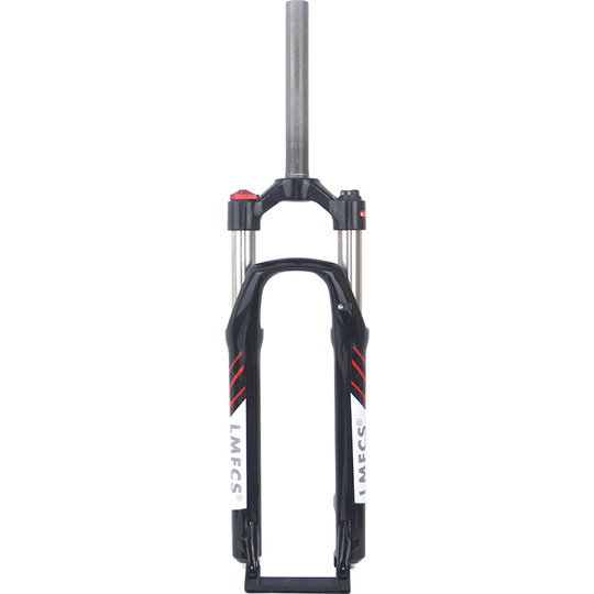 Mountain bike aluminum alloy oil spring lock-by-wire front fork