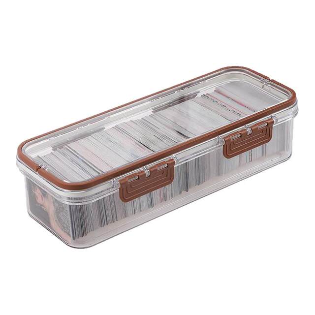 Card storage box large capacity small card acrylic box