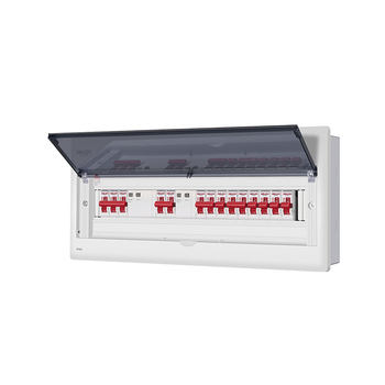 Delixi distribution box household strong power box concealed cabinet air switch box circuit breaker leakage protection outdoor industrial use