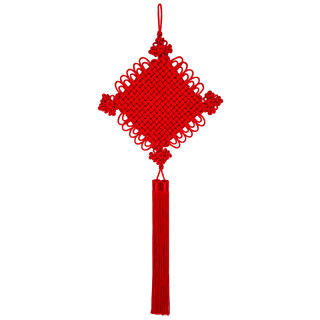 Handmade chinese knot pendant living room high-end thread weaving