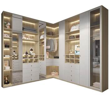 Gold medal whole house customized wardrobe homemade cloakroom