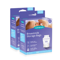 Lansinoh disposable milk storage bag breast milk storage bag 200 pieces breast milk storage bag 120ml