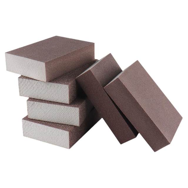 Sponge sand block polishing artifact wood furniture metal