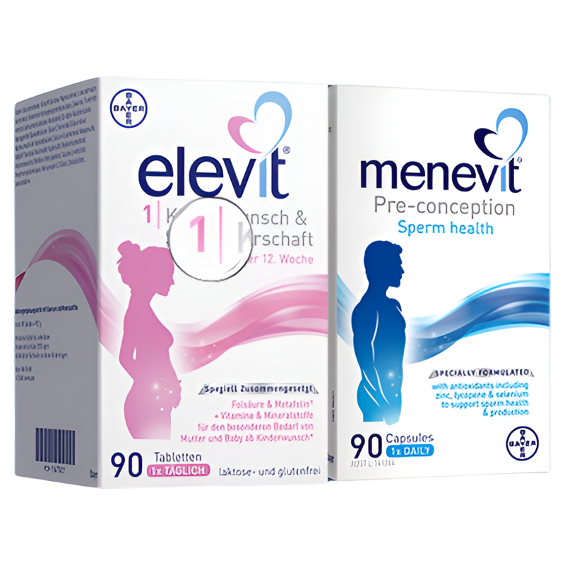 Elevit Men's and Women's Pregnancy Preparation Folic Acid Combination