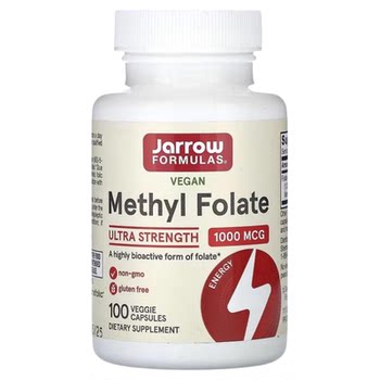 Jarrow formula jarrow methyl folate ຮັກສາສຸຂະພາບຂອງເສັ້ນເລືອດໃນເສັ້ນເລືອດ ໂພຊະນາການເສີມການເຜົາຜະຫລານອາຫານທີ່ມີສຸຂະພາບດີ