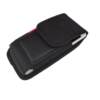 Canvas mobile phone bag men's mobile phone bag wearing belt mobile phone case horizontal and vertical wear-resistant sports waist hanging construction site work waist bag