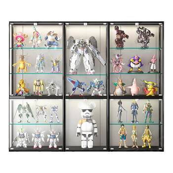 Lego figure display cabinet home display cabinet storage cabinet