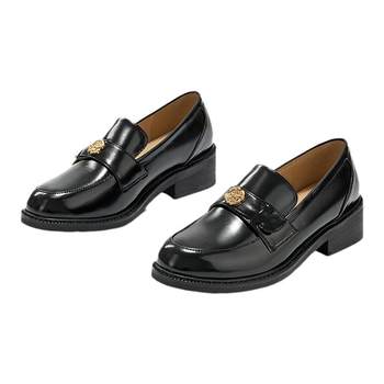 Saturday casual loafers for women with medium heel