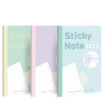 Able Expansion Patch Facile à coller avec un module dextension de bloc-notes pliable avec barre transversale pour que les étudiants aient une collante avec la page dexpansion Sticky Notes Stickler Notes Supplément Papillon dépinoche Brève Joins Vent N Substickon