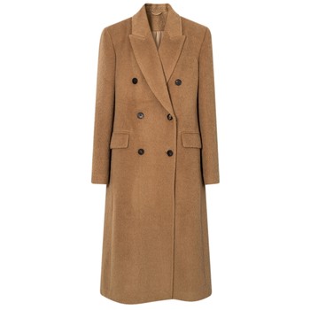 Evely outlets store sheep wool woolen coat autumn and winter long coat for women