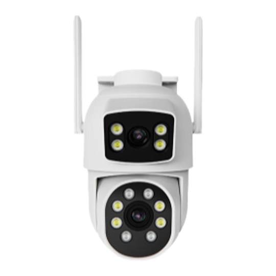 Dingzero smart outdoor camera Mijia wireless wifi high-definition night vision home door outdoor surveillance camera A1 Mijia APP access dual lens dual field of view 360 no blind spots