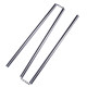 Stainless steel three-section stick martial arts three-section whip traditional martial arts practice training performance three-section stick actual Shaolin Kungfu