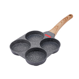 煎鸡蛋汉堡机不粘小平底家用煎锅早餐蛋堡煎饼锅模具四孔煎蛋神器