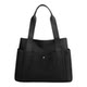 Lightweight waterproof Oxford cloth shoulder bag for women, large-capacity document bag, business commuting bag, portable briefcase for women