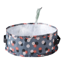 Large portable foldable basin outdoor basin travel foot bag laundry basin business trip wash basin foot washing bucket