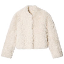 Psalms exclusive selection of fashionable sheepskin wool Tuscan fur one-piece fur coat winter