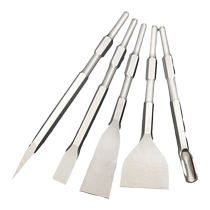Hexagonal electric pick chisel 1 5m extended pick tip 0810 concrete tile putty gray small electric pick widened flat shovel