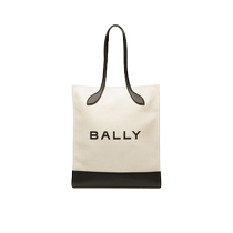 (自营)Bally 巴利女士BAR KEEP ON NS系列织物配皮手提包托特包