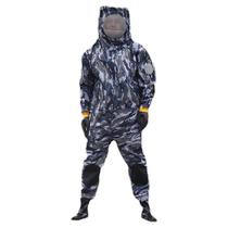 Wasp catching suit camouflage anti-bee suit full one-piece with fan tree climbing wear-resistant puncture-resistant wasp suit thickened protective suit