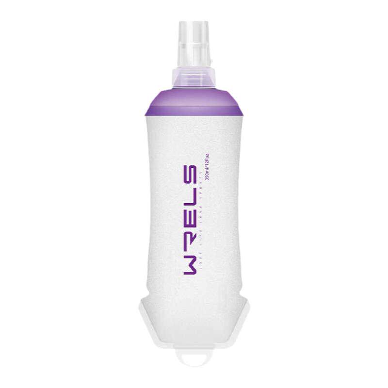 Outdoor folding marathon running convenient soft water bottle