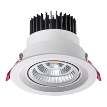 Moon Shadow Protection des Yeux à Spectre Complet Projecteur Anti-éblouissant Intelligent Downlight LED Lumière Intégrée Angle Réglable Plafonnier Trou Lumière