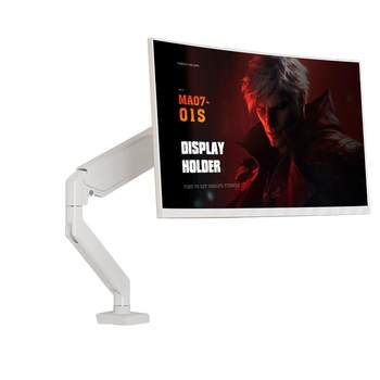 Monitor stand hover arm