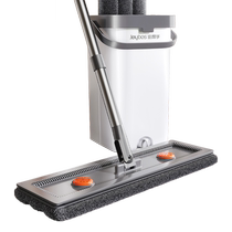JiaHangHand-free hand-wash mop 2024 new household one-mop clean flat mop scratch-off floor mopping tool for lazy people