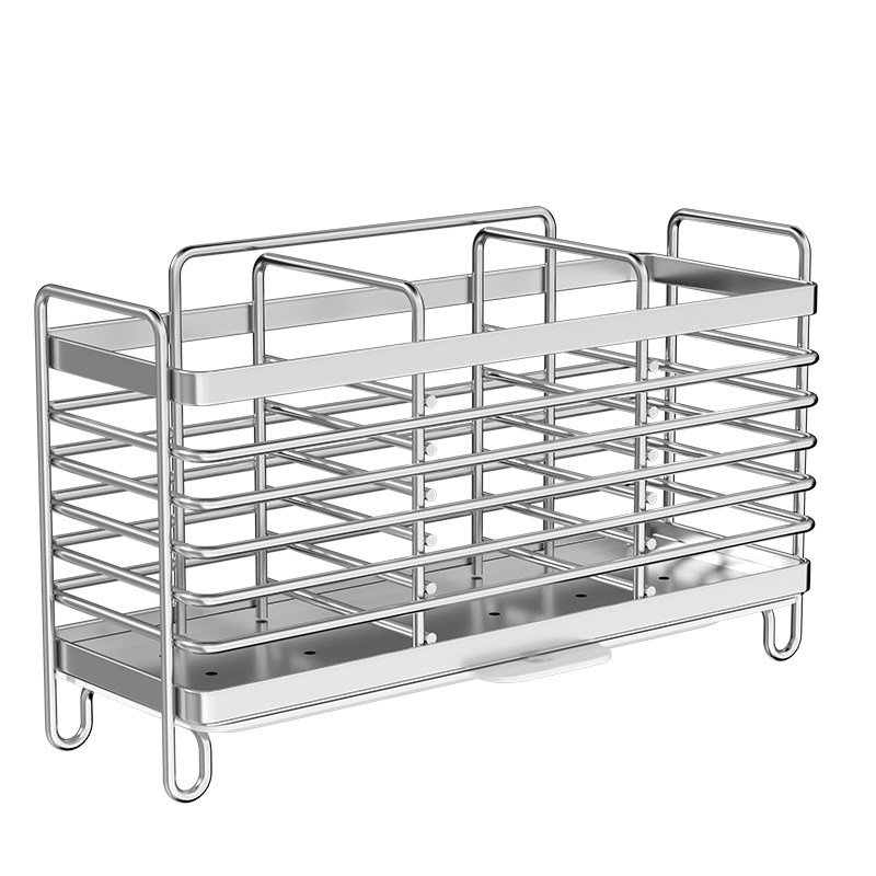 Stainless steel wall-mounted chopstick holder | Over 4,000 additional purchases