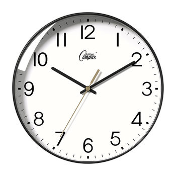 Living room fashionable light luxury hanging watch quartz clock mute