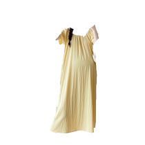 Maternity dress 2024 new womens summer mid-length temperament sweet age-reducing loose slimming short-sleeved long skirt