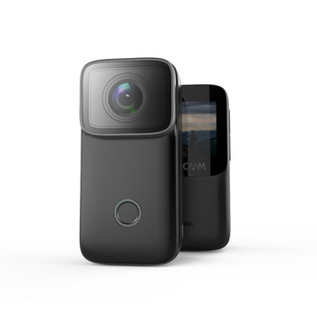 SJCAM action camera C200 ບັນທຶກລົດຈັກ 4K ວິດີໂອ 360 panoramic ກ້ອງຖ່າຍຮູບຕ້ານການສັ່ນສະເທືອນການຫາປານອກ