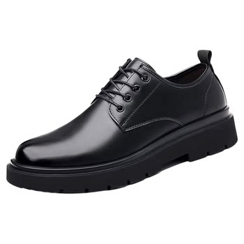 Scarecrow genuine leather thick-soled leather shoes big toe martin boots