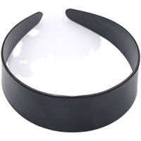 Черный ободок, 4см