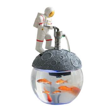 Original fish tank fountain with water ornaments